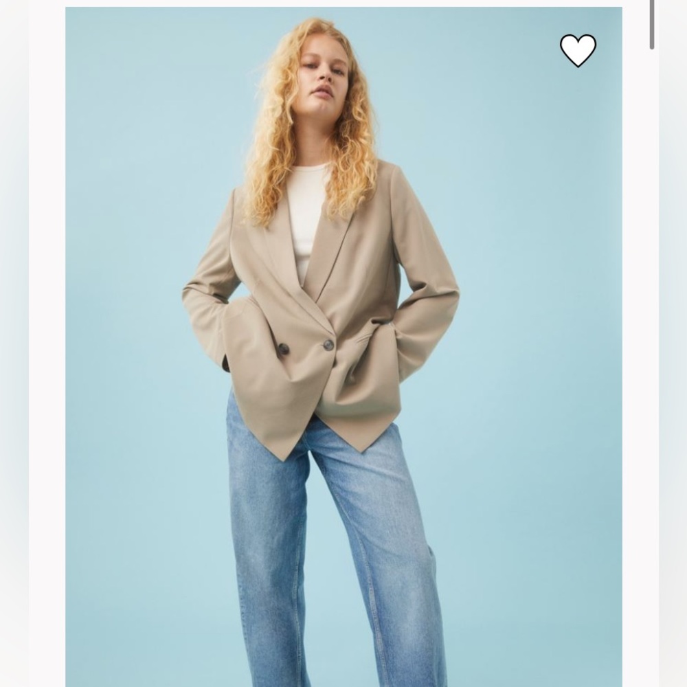 NWT Double-breasted Jacket